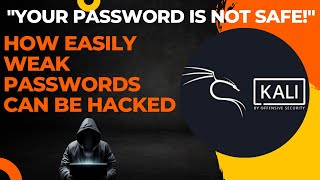 Kali Linux  How Easily Weak Passwords Can Be Hacked  Hydra Password Attack Demo on Kali Linuxquot [upl. by Alor]