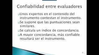 Validez y confiabilidad [upl. by Ontina382]