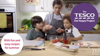 How to make brilliant bruschetta  Eat Happy Project recipes for children [upl. by Ericka]