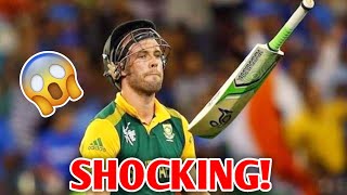 WTF AB De Villiers SHOCKED Everyone by this HUGE REVEAL 😱 ABD Cricket News Facts [upl. by Doss]