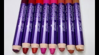 HBC SAN SAN HD LIP CRAYONS Swatch amp Review  Lippy Eve [upl. by Rees]