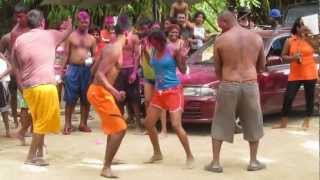 trini dance off competition at guanapo river pool 1 [upl. by Behah511]