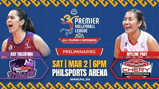 CHOCO MUCHO vs CHERY TIGGO  Full Match  Preliminaries  2024 PVL AllFilipino Conference [upl. by Tremaine]