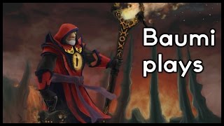 Dota 2  THE GREATEST MID  Baumi plays Warlock [upl. by Carline382]