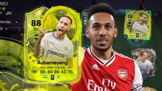 OBLIGATORIO AUBAMEYANG 88 RADIOACTIVE REVIEW  EA FC 24 ULTIMATE TEAM [upl. by Karly457]