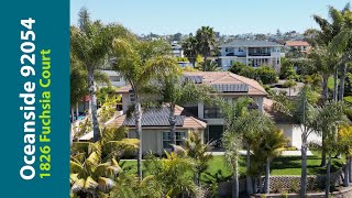 1826 Fuchsia Ct Oceanside CA 92054  Oceanside Home for Sale [upl. by Ackley812]