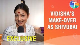 Vidisha Srivastavas makeover as Shivubai for Kashibai Bajirao Ballal  Exclusive  BTS [upl. by Teik]