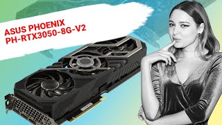 НИКС Компьютерный Супермаркет видео про Видеокарта ASUS GeForce® RTX 3050 PHOENIX 8 Гб GDDR6 PHRT [upl. by Edea]