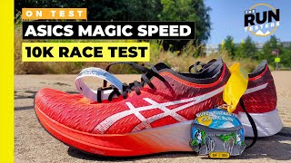 Asics Magic Speed 10k Race Test Chasing PBs in the heat with Asics race shoe [upl. by Kaylee]