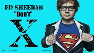 Ed Sheeran  quotDontquot Lyrics [upl. by Elaine]