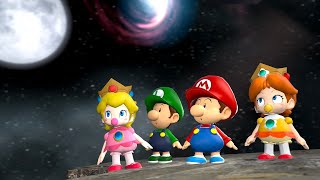 Mario Babies in Universe [upl. by Gerstein]