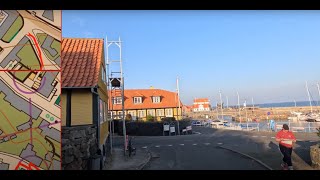 Orienteering on Bornholm in the Baltic Sea  HöstOpen 2024  Sprint [upl. by Jacintha]