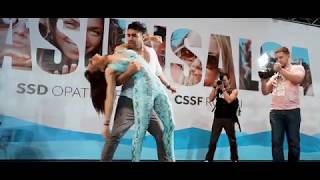 Odio  Romeo Santos  bachata workshop Marco amp Sara style  Summer sensual Croacia 2018 [upl. by Amice]