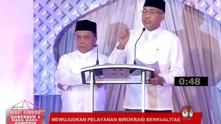 Debat Pilkada Aceh 2017  Mewujudkan pelayanan Birokrasi berkualitas Part 02  iNews TV 3101 [upl. by Dduj]