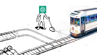 ChatGPT solves the Trolley Problem [upl. by Aramad]