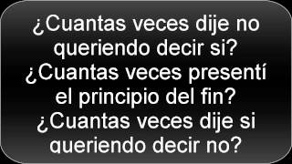 El Cuarteto De Nos  Lo Malo De Ser Bueno  Letra [upl. by Sitoeht]