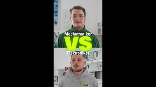 Berufebattle 2  Mechatroniker vs Elektroniker herrenknecht ausbildung elektronik mechatronik [upl. by Nylahsoj]