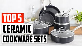 The 5 Best Ceramic Cookware Sets of 2023 [upl. by Tadich]