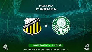 NOVORIZONTINO X PALMEIRAS  21012024  PAULISTÃO  AO VIVO [upl. by Dionisio]