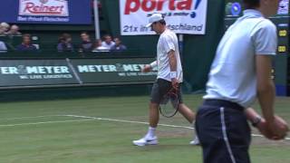 Halle 2013 Friday Highlights Federer Zverev [upl. by Trixi]