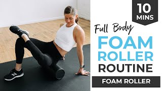 The 8 BEST Foam Rolling Exercises 10Minute Full Body Foam Roll Routine [upl. by Pitzer]