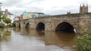 The River Wye Hereford [upl. by Minabe]