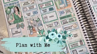 Plan with Me ft Pink Planner Shop • wc 22nd April 2024 [upl. by Oleusnoc464]