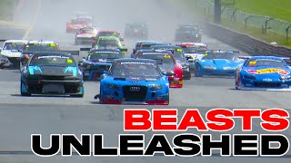 National Sports Sedans Championship Race 2 2022 VHRR Historic Sandown [upl. by Oiratno709]