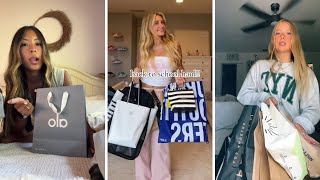 Back To School Haul  TikTok Compilation 22 [upl. by Othella116]