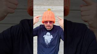 You got to PUMPKIN up 🎃🤣 crocheting pumpkin halloween2024 tutorial [upl. by Nydnarb810]