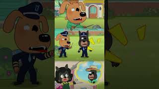 ✅Monster How Should I Feel meme Keep Your Things Safe Safety Tips Police Cartoon Sheriff Labrador [upl. by Gardy]