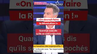 quotOn devrait faire la Révolution quot Fabien Roussel France [upl. by Emmuela]