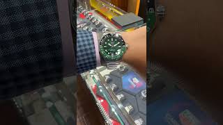 Tag Heuer Aquaracer GMT  Green amp Black [upl. by Samale]