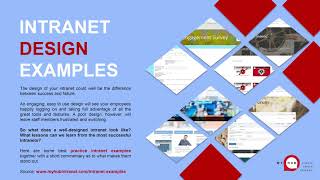 Intranet Design Examples [upl. by Anitnahs]