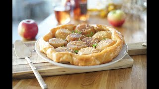 Recette  Tarte Tatin facile façon Christian [upl. by Riaj379]