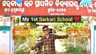 My 1st Sarkari School ❤️ Bengali Vlog30 । Pacha Pachu Jayanta [upl. by Reckford]