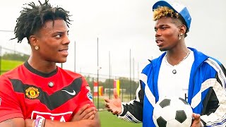 iShowSpeed vs Paul Pogba 1v1 Football [upl. by Gypsie429]