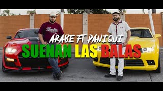 José Valdez el Árabe ft Paniqui  Suenan Las Balas Video oficial [upl. by Nnayelsel]