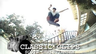 Scott Christiansen Skateboarding Classic Clips 98 California [upl. by Moulden814]