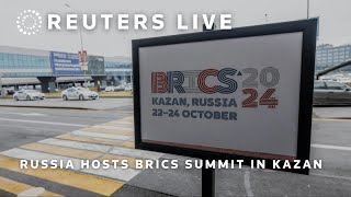 LIVE Russia hosts annual BRICS summit in Kazan  REUTERS [upl. by Ahsieit496]