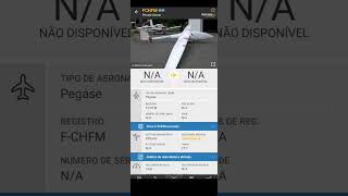 AVIÃO RARO NO FLIGHTRADAR24  PLANADOR SEM MOTOR [upl. by Jasmin613]