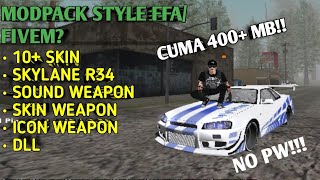 SHARE MODPACK  STYLE FFAFIVEM  SIZE 400MB  tsv kilat [upl. by Florine841]