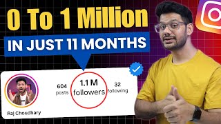 0 To 1Million Followers In Just 1 Month 🔥  Instagram Account Grow Kaise Kare [upl. by Jo-Anne]