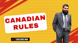 Canadian strictness and rules [upl. by Eelarual]