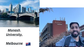 MONASH UNIVERSITY  AUSTRALIA🇦🇺 TOP UNIVERSITY  INDIAN STUDENT LIFE [upl. by Yemrots]