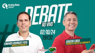 Eleições 2024  Debate ForquilhaCE [upl. by Eelyak]