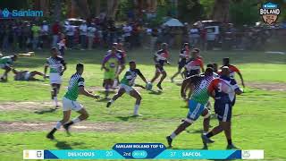 Highlights Delicious vs Safcol  Sanlam Boland Top12 [upl. by Zacks]