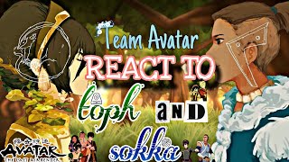 🐼🐨🐼TEAM AVATAR  ZUKI  REACT TO TOPH AND SOKKA  🐨🐻🐼 GachaREACT 🐼🐻🐨 Animazing place🐻‍❄️🐨🐼 [upl. by Cappello414]