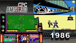 Top 50 Amstrad CPC games of 1986  in under 10 minutes [upl. by Heater]