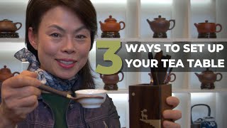 How To Setup Your Tea Table  Tea with Olivia [upl. by Namad689]